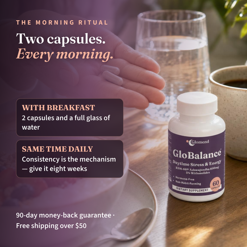 The morning ritual: two capsules with breakfast