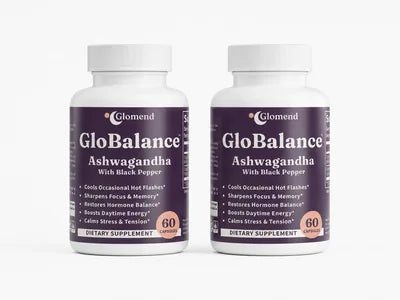 Two GloBalance bottles