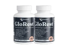 Two GloRest bottles